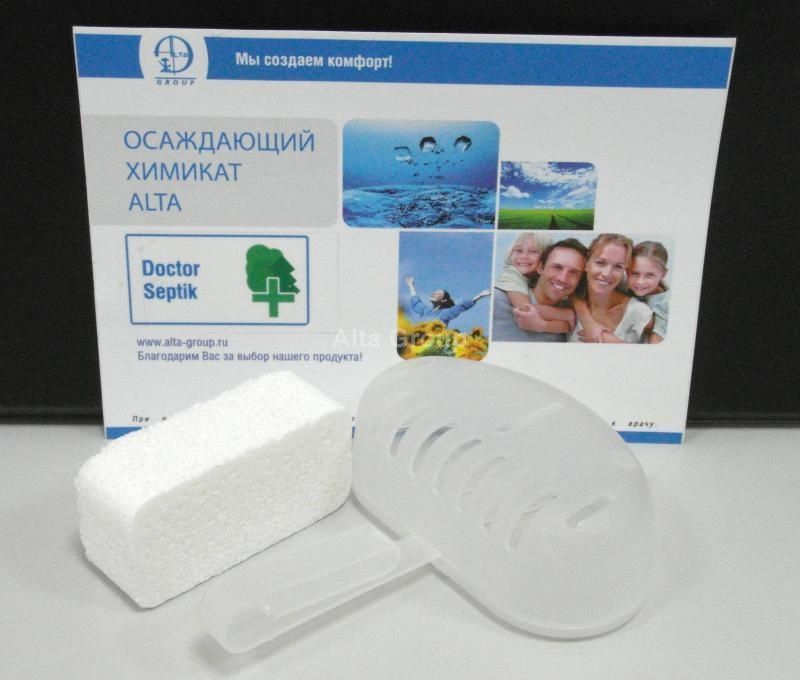 Таблетированный Осаждающий препарат Doctor Septik