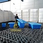 Ванна KN 200 л с крышкой New черная