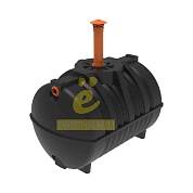 Емкость подземная Rostok G 2800 шахта c входом 110 мм
