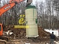Вертикальная накопительная емкость 10 м3 стеклопластиковая