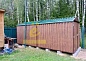 Хозблок с двускатной крышей стандартный SKOGGY 6M