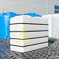 Емкость K 3000 л белая в обрешетке