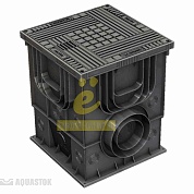 Колодец коммуникационный пластиковый Master 350х350х420 с крышкой