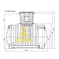 Сорбционный фильтр Rostok G 2800 с горловиной 600 мм