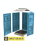 ТУАЛЕТНАЯ КАБИНА УНИВЕРСАЛ ECOSTYLE