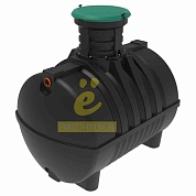 Емкость подземная Rostok G 5600 с горловиной 600 мм с входом 110