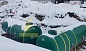 Пожарный резервуар из стеклопластика 130 м3