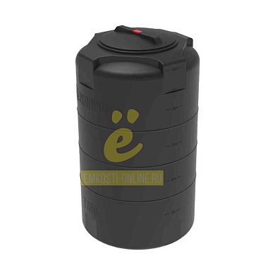 Емкость для полива Т 500 л NEW черная