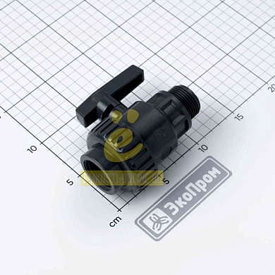 Кран шаровый G1 пластик Astore ВР-НР