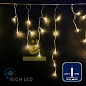 Бахрома 3*0.5, 220 В, IP54, прозрачный провод, статика