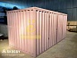 Хозблок с плоской крышей и боковой дверью стандартный SKOGGY 5M