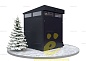 Хозблок с односкатной крышей Премиум SKOGGY MINI