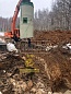  Вертикальная накопительная емкость 2 м3 стеклопластиковая