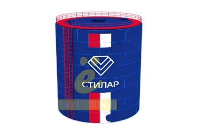 Резервуар вертикальный стальной 20 м³